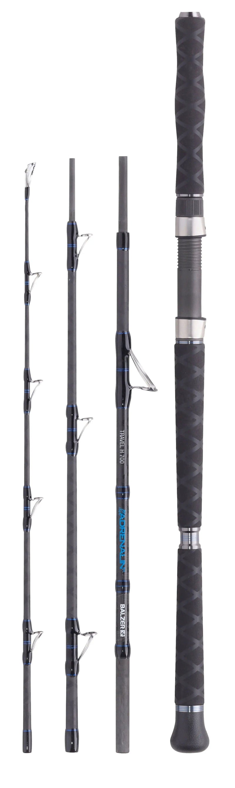 Balzer Fishing Rods Adrenalin Travel Heavy 700 35lbs Boat Rod - 2.15m (7.05ft) Adrenalin Travel Heavy 700 35lbs Boat Rod - 2.15m (7.05ft)