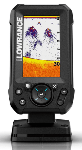 Advance Trident Marine Electronic Fish Finders Eagle -4X: 4" Ips Portrait Fish Finder: Bullet Transducer