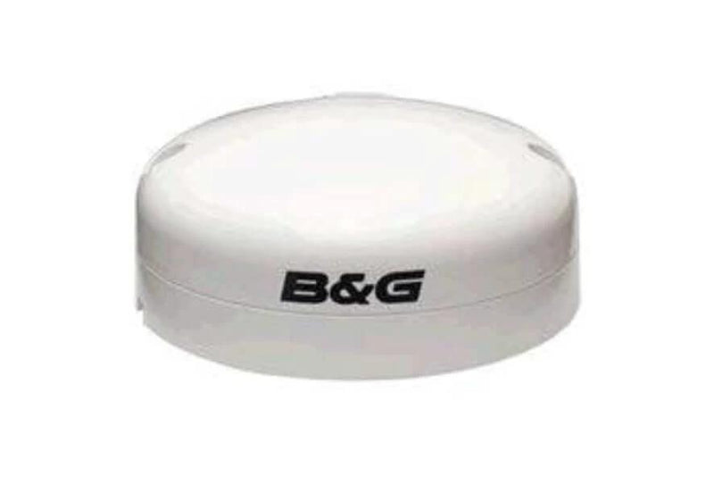 B&G ZG100 External GPS Antenna in white, designed for high accuracy position and built-in rate compass.