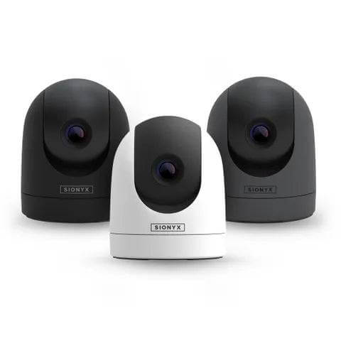 Sionyx Nightwave Camera models in black and white, ideal for low-light marine navigation.