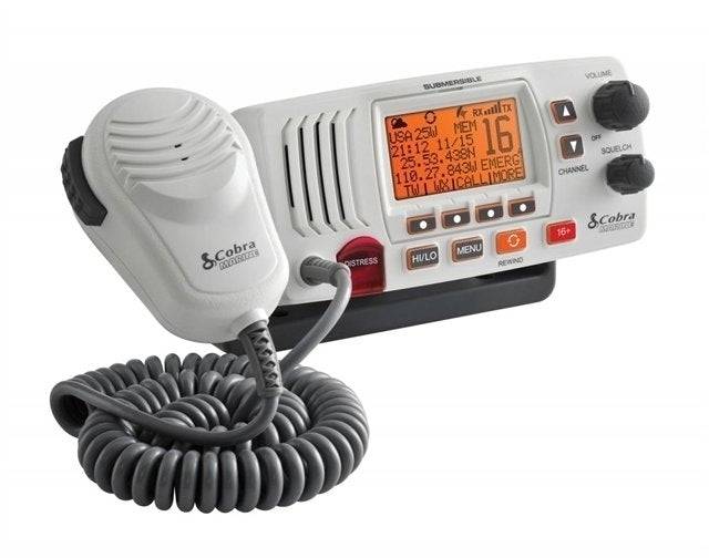 Cobra MR F57W Fixed Mount VHF Radio - Action Outdoors Kiwi