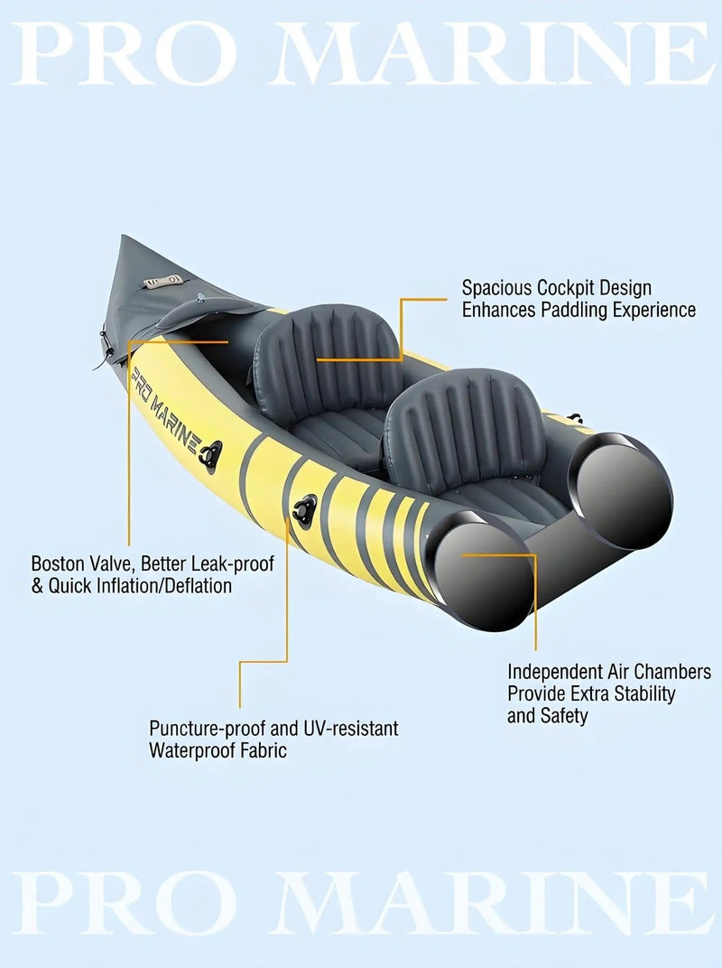 SportZone.co.nz Outdoor Recreation > Boating > Canoes & Kayaks Advanced Elements Inflatable Kayak 2 Person Convertible Yellow Advanced Elements Inflatable Kayak 2 Person Convertible Yellow
