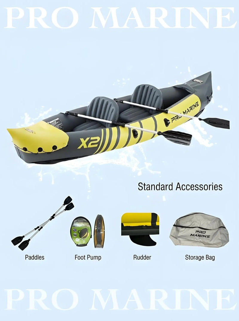 SportZone.co.nz Outdoor Recreation > Boating > Canoes & Kayaks Advanced Elements Inflatable Kayak 2 Person Convertible Yellow Advanced Elements Inflatable Kayak 2 Person Convertible Yellow