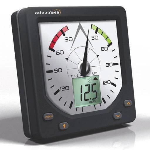 advanSea Wind-a S400 Complete System showing wind direction and speed on an analogue display.