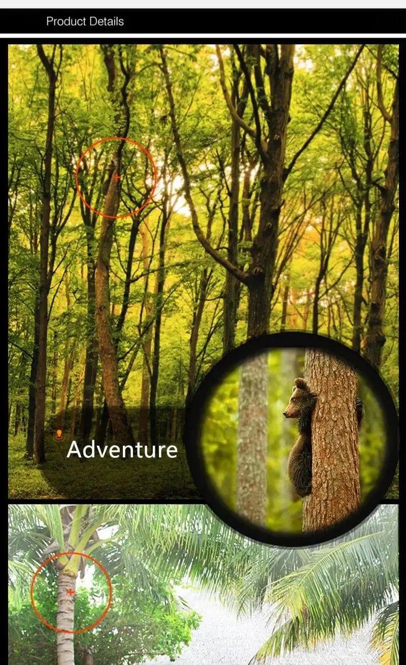 China China Big Eyepiece 28mm 20x50 Powerful Binoculars for Adults IP67 Waterproof Large View Binocular With Clear Low Light Vision for Hunting Travel Outdoor