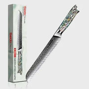 Kitchen Chef Japanese Style Seido Santoku Knife 1pc 8inch bread knife by China Dropship