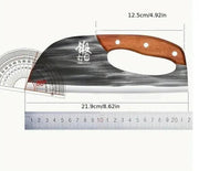 1pc Hand Forged Bone Cutter Kitchen Knife - Sharp Lightweight Dual-Use Slicer For Women - High-Carbon Stainless Steel, Ergonomic Handle, Easy To Clean, And Durable - Asshown by China Dropship