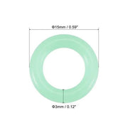 Ecotrek Glow Tent Stake Rings – Silicone Glow Marker Rings for Tent Pegs JP30416 by ECOTREK