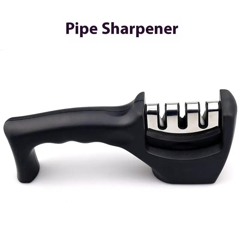 Household Hand-held Three-segment Fast Sharpening Blade Diamond Knife Slicker Double Ceramic Without Box by China Dropship