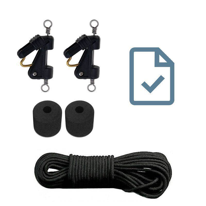 AFTCO General AFTCO Outrigger Rig Kit – Goldfinger OC1 (pr)