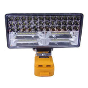 8inch LED Flood Work Light Tool Torch Lamp Fits DeWalt Battery by salelink.co.nz