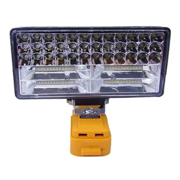 8inch LED Flood Work Light Tool Torch Lamp Fits DeWalt Battery by salelink.co.nz