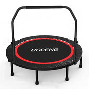 48'' Foldable Trampoline Rebounder with Handle by salelink.co.nz