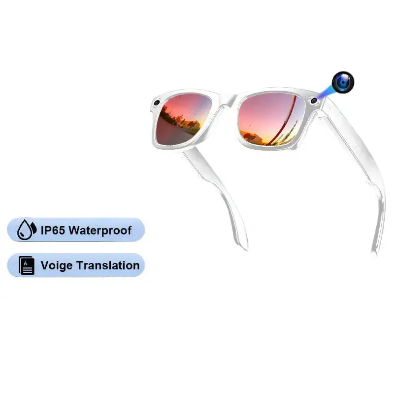 AI Smart Glasses – 4K Camera, Translation, Music & Calls (4 models available) by Habicare