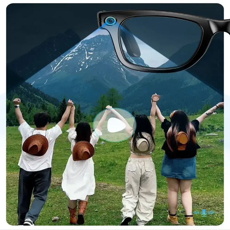 AI Smart Glasses – 4K Camera, Translation, Music & Calls (4 models available) by Habicare