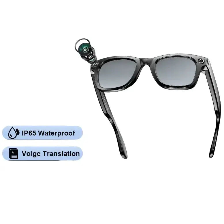 AI Smart Glasses – 4K Camera, Translation, Music & Calls (4 models available) by Habicare