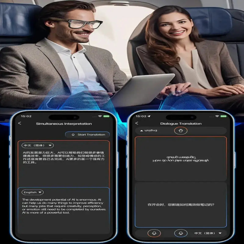 AI Smart Glasses – 4K Camera, Translation, Music & Calls (4 models available) by Habicare