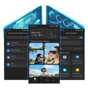 AI Smart Glasses – 4K Camera, Translation, Music & Calls (4 models available) by Habicare