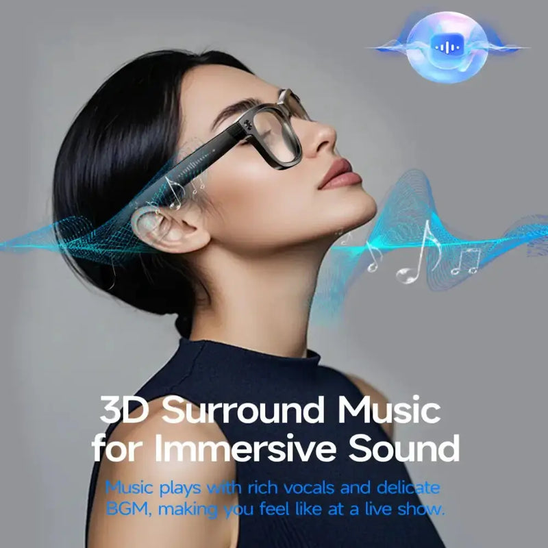 AI Smart Glasses 800W Camera – Photo/Video & Calls (different models available) by Habicare