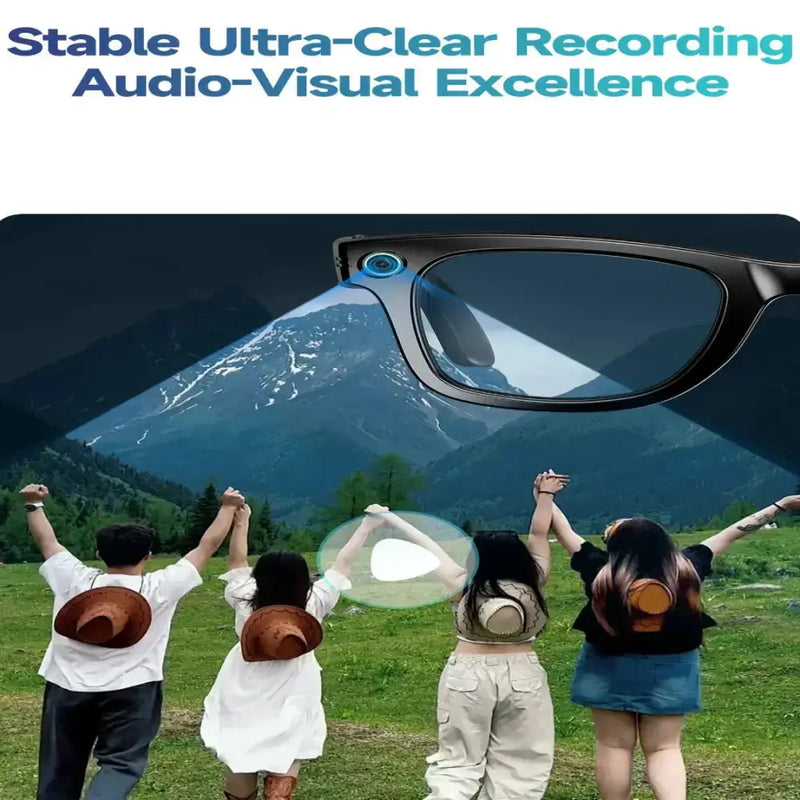 AI Smart Glasses 800W Camera – Photo/Video & Calls (different models available) by Habicare