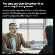 AI Smart Glasses 800W Camera – Photo/Video & Calls (different models available) by Habicare