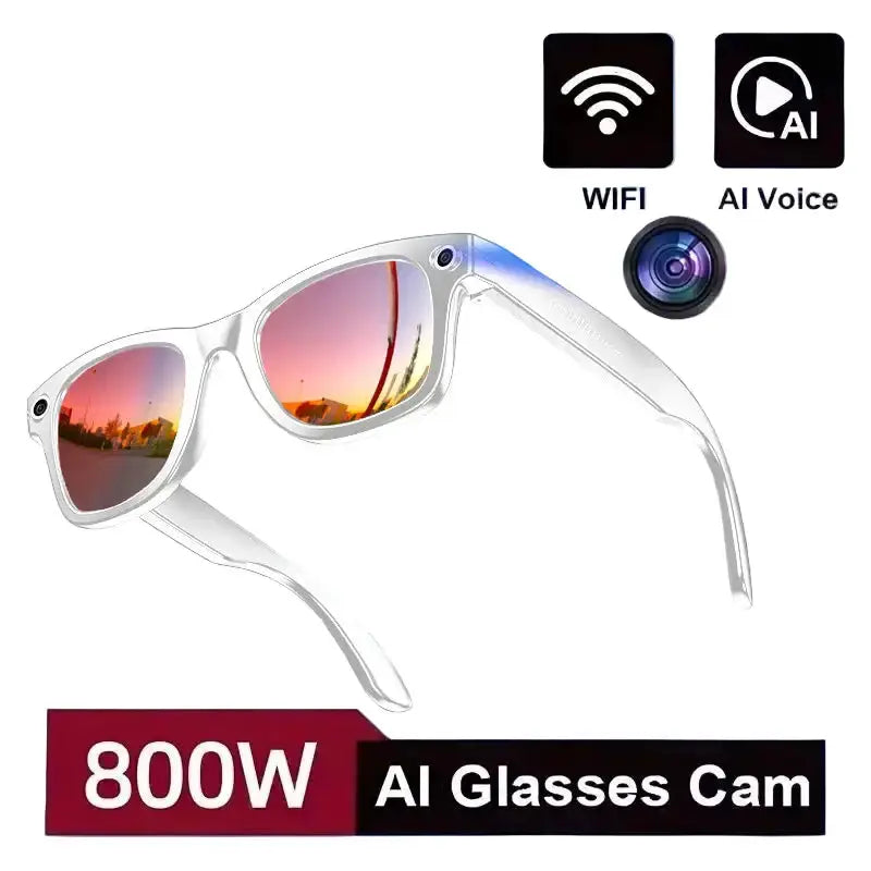 Habicare 9eight5 AI Smart Glasses 800W Camera – Photo/Video & Calls (different models available) AI Smart Glasses 800W Camera – Photo/Video & Calls (different models available)