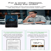 AI Smart Glasses with 4K Camera & Wi-Fi Transmission (different colours available) by Habicare