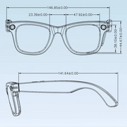 AI Smart Glasses with 5MP Camera & Bluetooth by Habicare