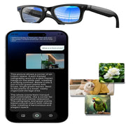 AI Smart Glasses with 5MP Camera & Bluetooth by Habicare