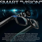 AI Smart Glasses with 5MP Camera & Bluetooth by Habicare