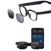 AI Smart Glasses with 8MP Camera & Bluetooth Audio by Habicare