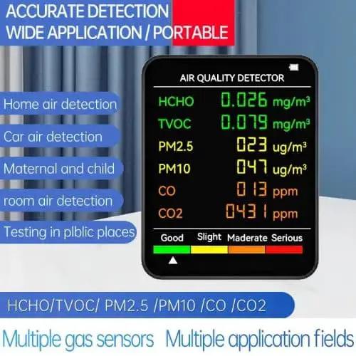 Air Quality Monitor - 6 in 1 by 9eight5