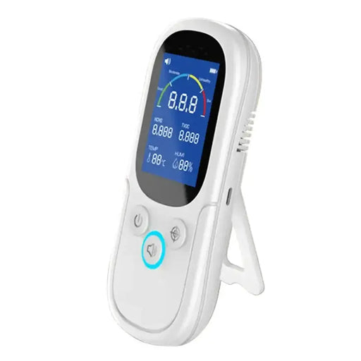 Air Quality Monitor – Formaldehyde, TVOC, CO2, Temperature & Humidity Detector by Habicare