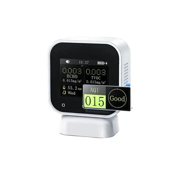 Air Quality Monitor – Real-Time Formaldehyde & TVOC Tester by Habicare