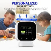 Air Quality Monitor – Real-Time Formaldehyde & TVOC Tester by Habicare