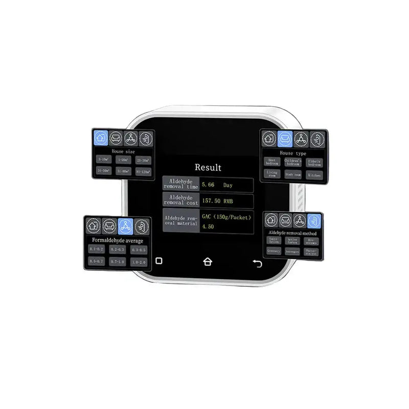 Air Quality Monitor – Real-Time Formaldehyde & TVOC Tester by Habicare