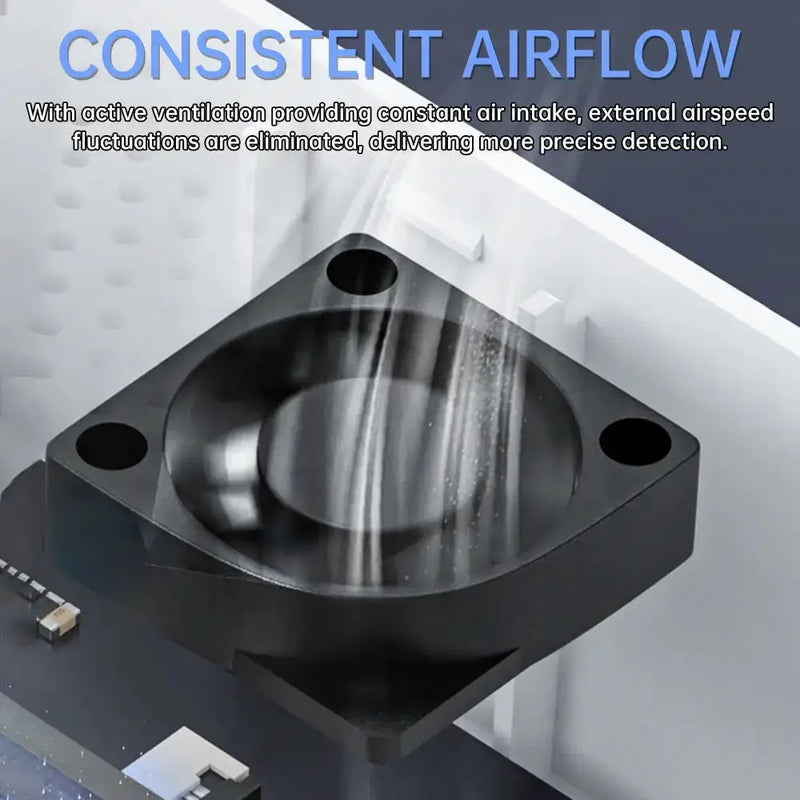 Air Quality Monitor – Real-Time Formaldehyde & TVOC Tester by Habicare