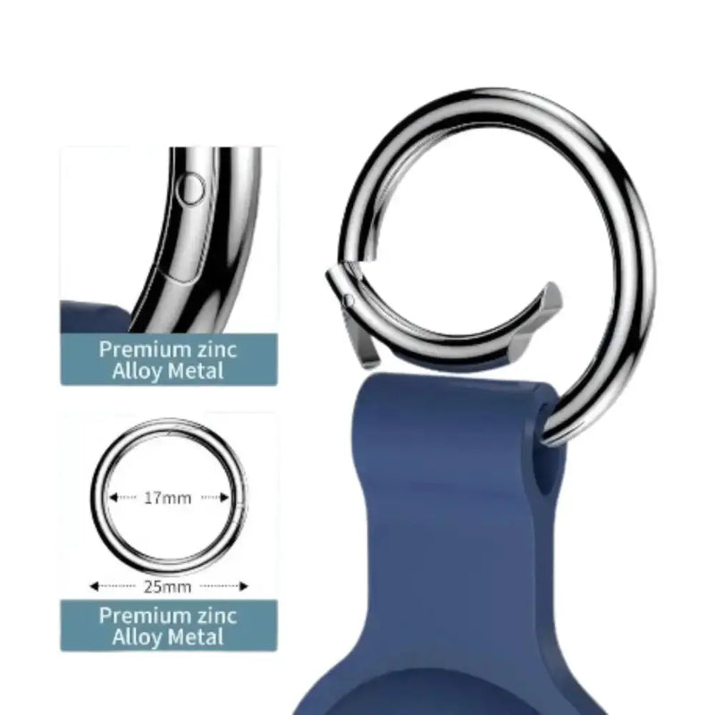 Air Tag Holder with Keyring – For Pets & Luggage by Habicare