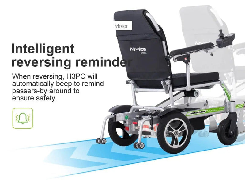 Kiwi Grab Kiwi Grab Airwheel H3PC Auto-Folding Electric Wheelchair Airwheel H3PC Auto-Folding Electric Wheelchair