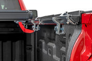 Hard Low Profile Bed Cover 6'9" Bed Rail Caps Chevy/GMC 2500HD/3500HD (20-26) by Magwarehouse.com