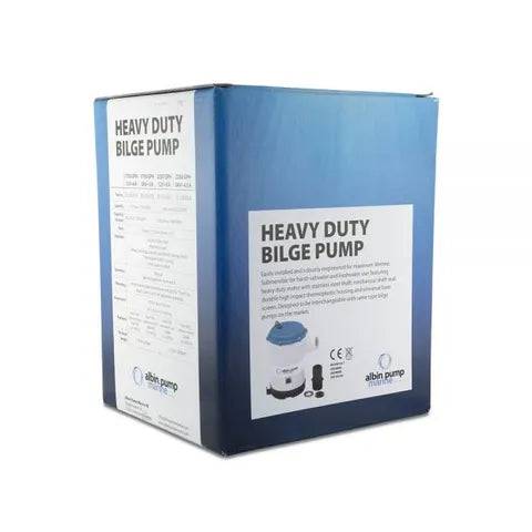 Heavy Duty Bilge Pump 12V-1750gph - Action Outdoors Kiwi