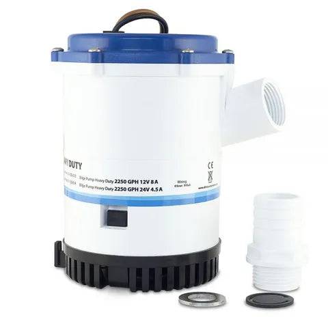 Heavy Duty Bilge Pump 12V-1750gph - Action Outdoors Kiwi