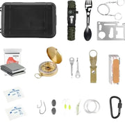 All-in-One Survival Kit – Tactical Tools for Hiking & Emergencies by Habicare