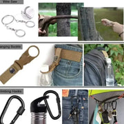 All-in-One Survival Kit – Tactical Tools for Hiking & Emergencies by Habicare