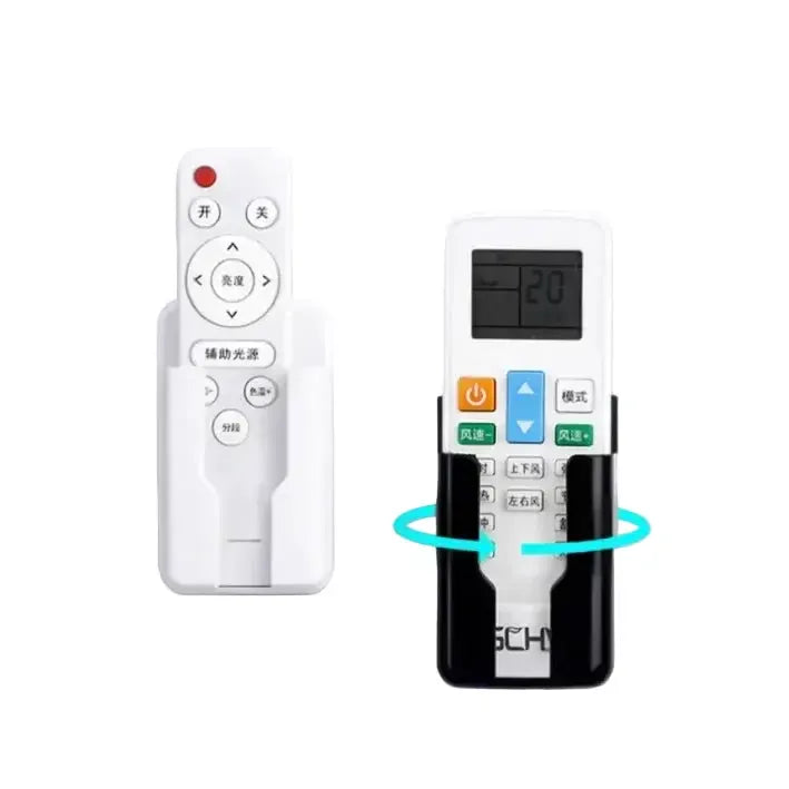 No-Drill Wall-Mounted Remote Control Holder by Habicare