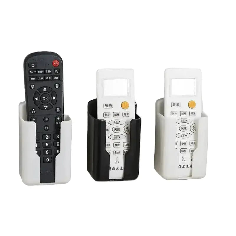 No-Drill Wall-Mounted Remote Control Holder by Habicare