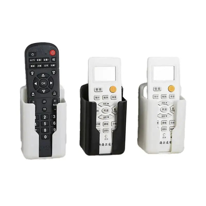 No-Drill Wall-Mounted Remote Control Holder by Habicare