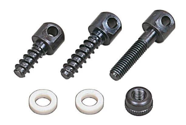 Allen Swivel Mounting Hardware For BA Rifles components including screws and nuts.