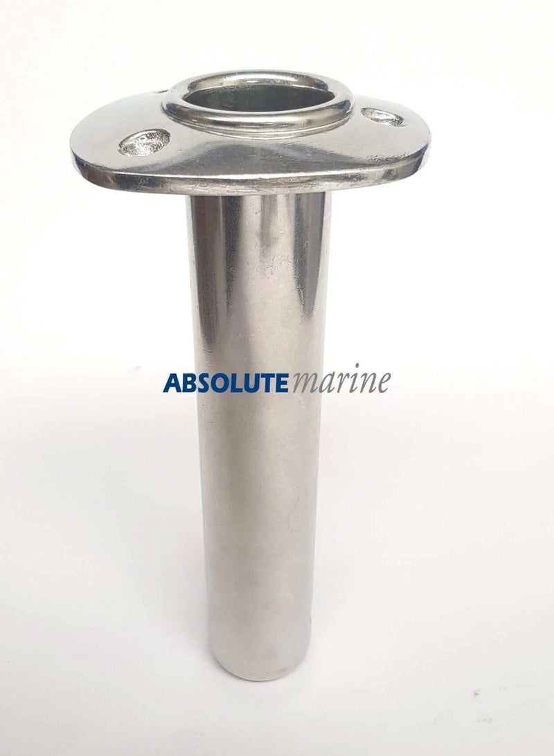 Alloy Straight Vertical Rod Holder made of aluminium alloy with flush mount design, 44mm internal diameter.