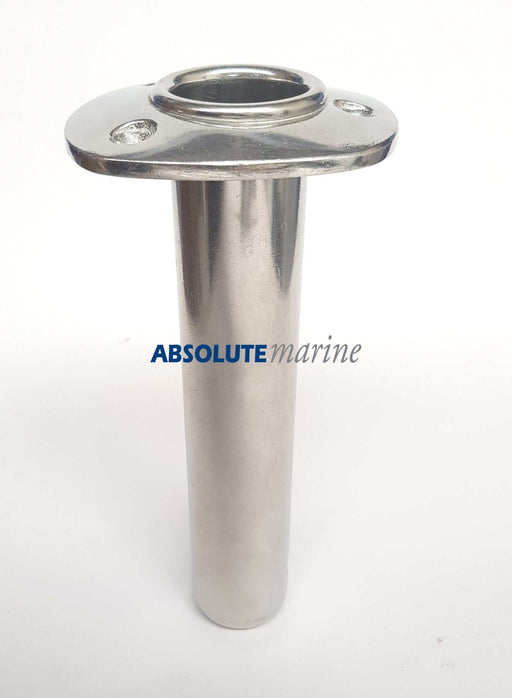 Alloy Straight Vertical Rod Holder made of aluminium alloy with flush mount design, 44mm internal diameter.